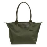 Longchamp Le Pliage Green Series Long Handle Forest M