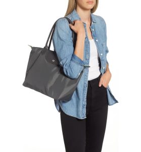Longchamp Le Pliage Green Series Graphite L