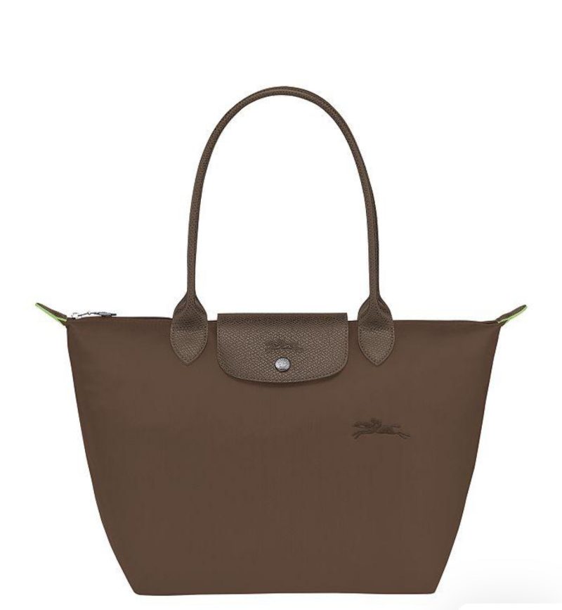 Longchamp Le Pliage Green Series Long Handle Terra  L