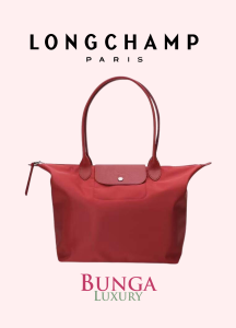 Longchamp Neo Long Handle M Red