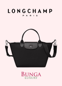 Longchamp Le Pliage Nèo Top Handle Adjustable S Black