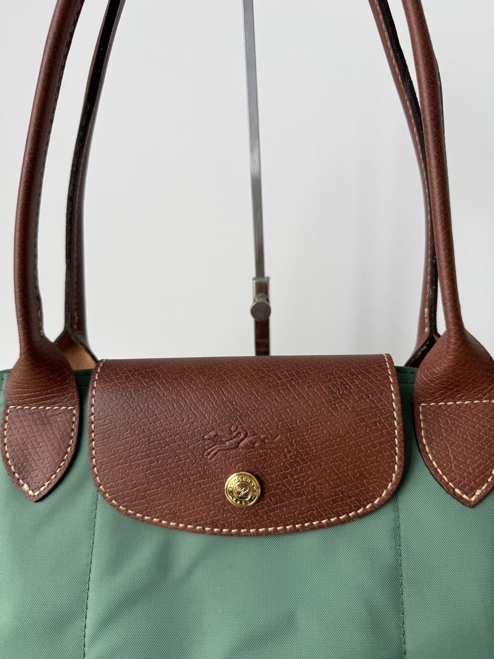 Longchamp Le Pliage Classic / Original Long Handle Sage M - Image 2