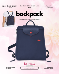 Backpack Le Pliage Club Navy Blue
