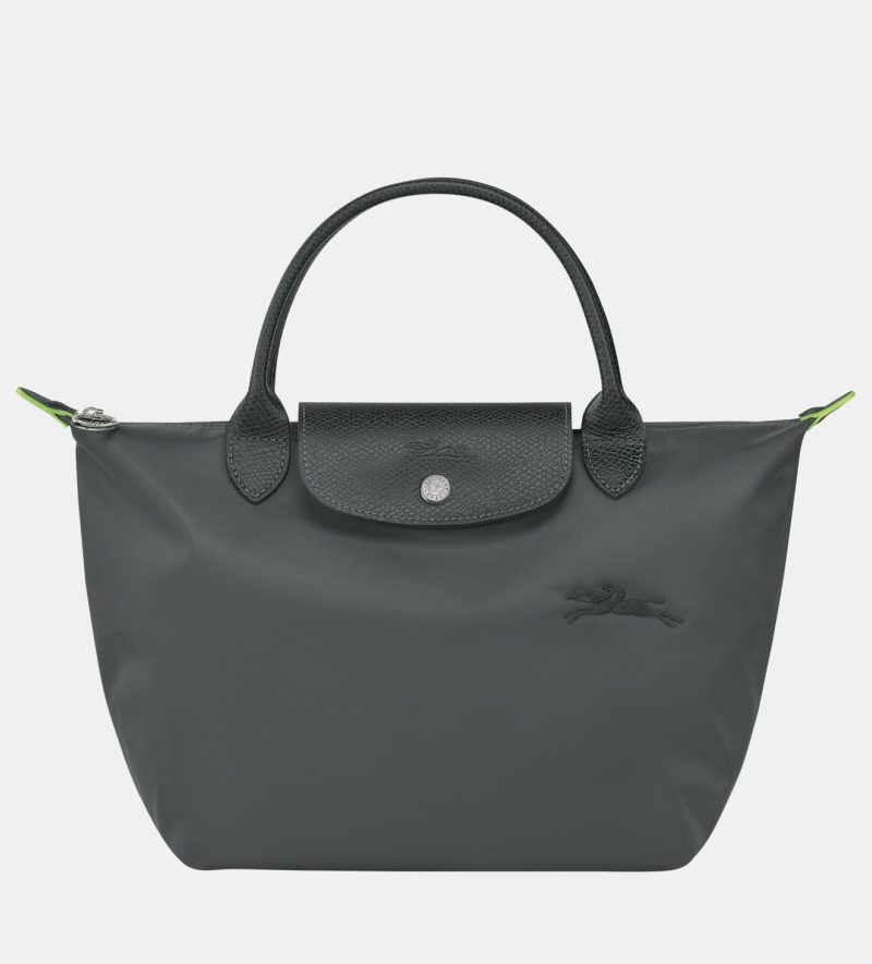 Longchamp Green S Short Handle Graphite