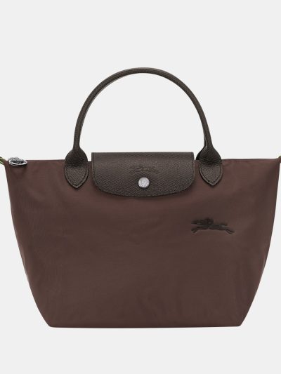 Longchamp Green S Short Handle Mocha