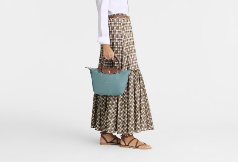 Longchamp Classic / Original Short Handle Eucalyptus S - Image 2