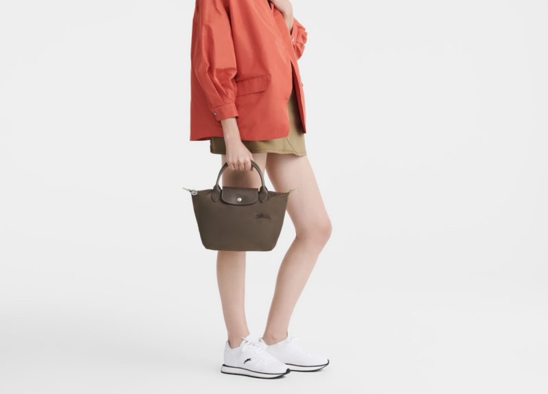 Longchamp Green S Short Handle Terra - Image 2