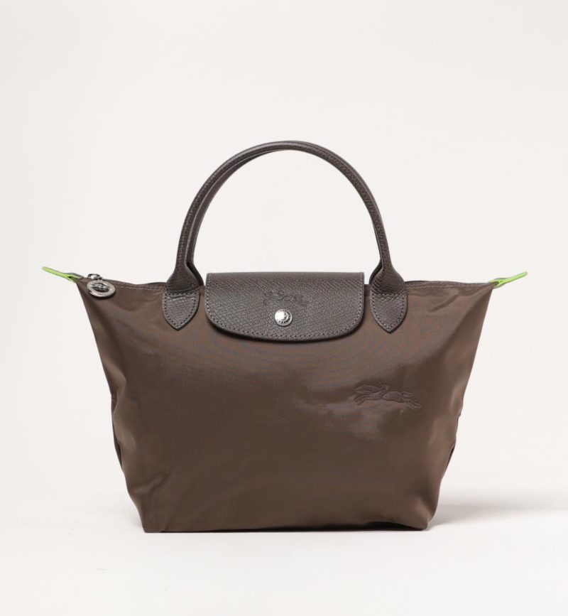 Longchamp Green S Short Handle Terra
