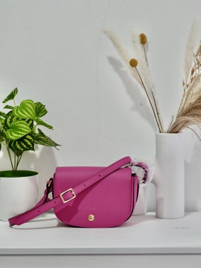 Longchamp Epure Crossbody S Pink Fuschsia (full leather)