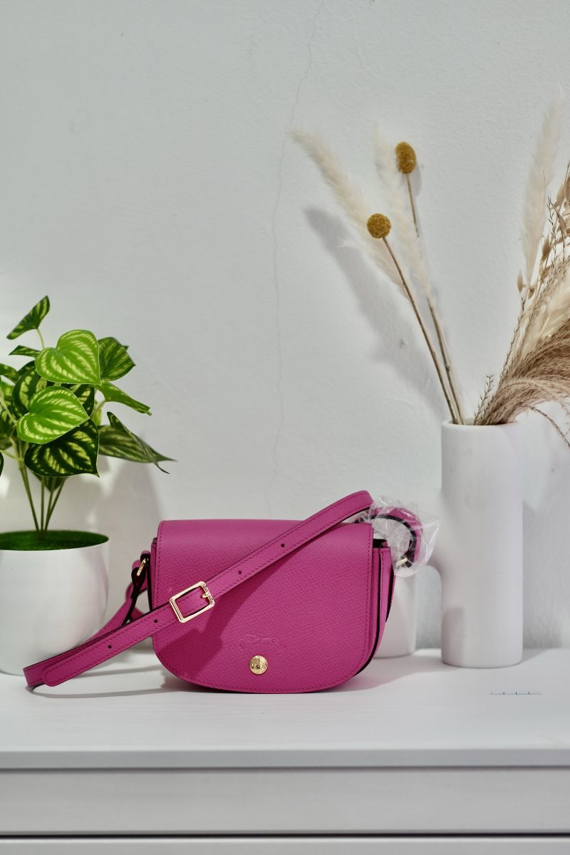 Longchamp Epure Crossbody S Pink Fuschsia (full leather)