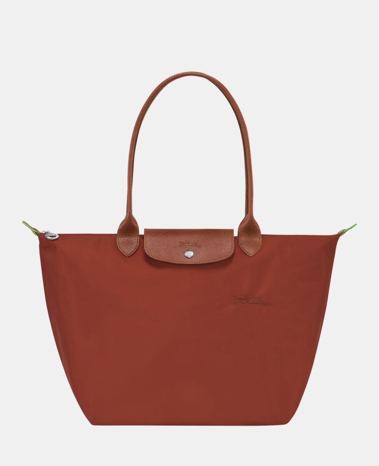 Longchamp Le Pliage Green Series Long Handle Chestnut L