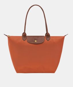 Longchamp Le Pliage Classic / Original Long Handle Brick M