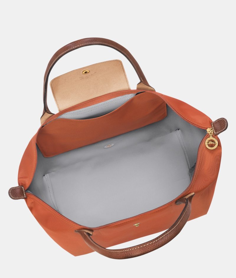 Longchamp Le Pliage Classic / Original Long Handle Brick M - Image 2