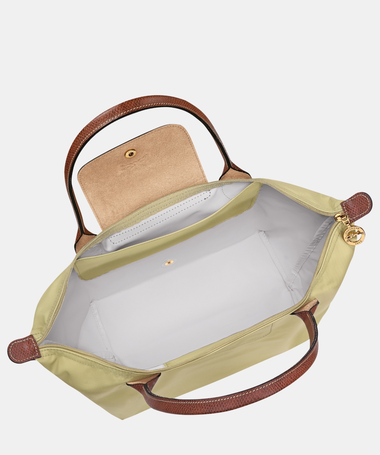 Longchamp Le Pliage Classic / Original Long Handle Pistachio - Image 2