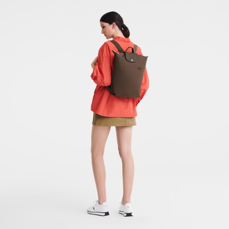 Backpack Le Pliage Green M Terra - Image 2