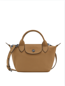 [Pre-Order] XS Le Pliage Xtra Handbag – Leather Tobacco