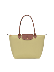 Longchamp Le Pliage Classic / Original Long Handle Pistachio M
