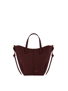 [Pre-Order] Polene Cyme Tote Nano Grainy Black Cherry Edition