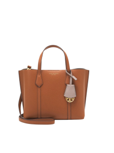 [Pre Order] Tory Burch Perry Small Triple-Compartment Tote 81928 Brown