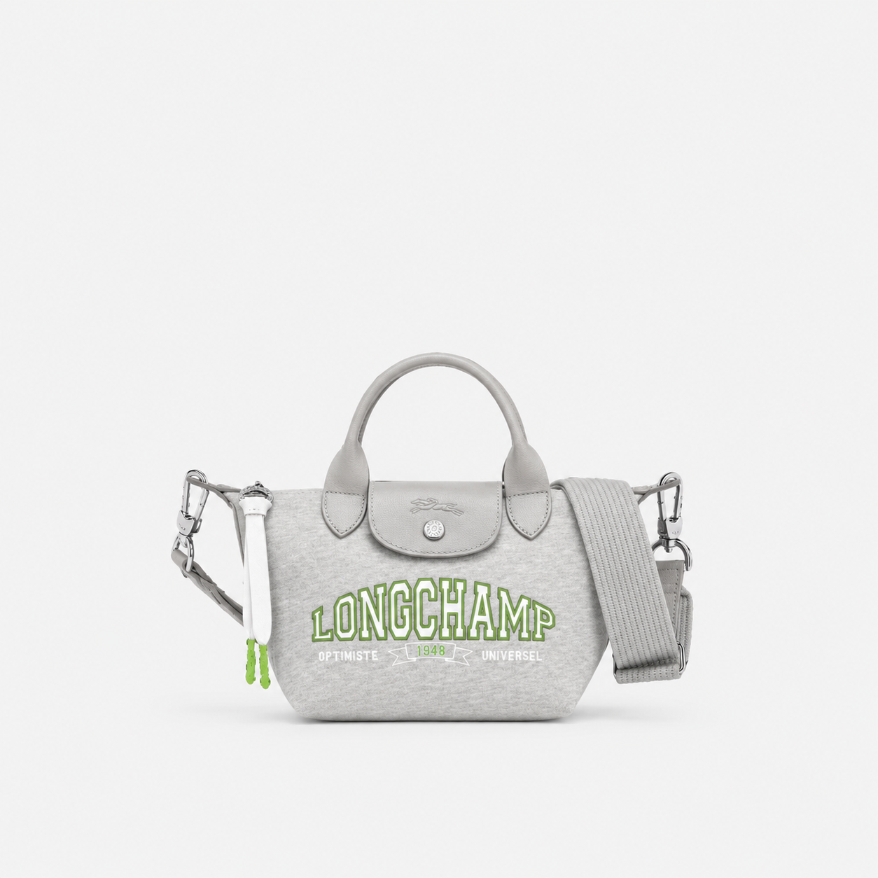 Longchamp Collection University XS Handbag Grey
