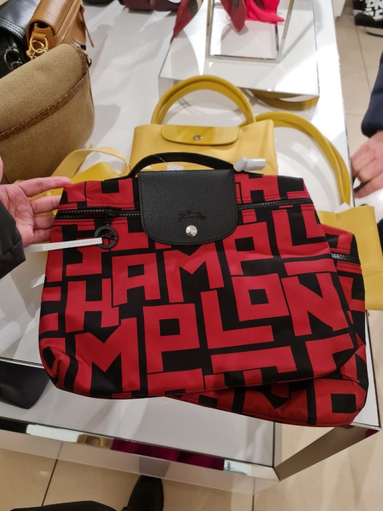 Longchamp LGP Document Bag Red