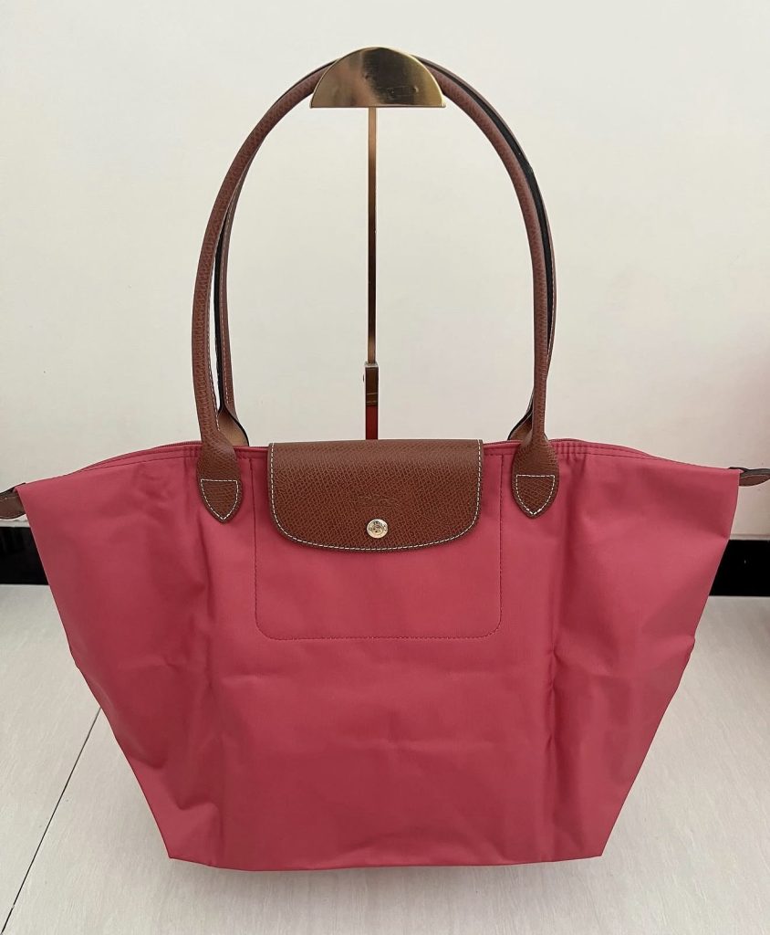 Longchamp Le Pliage Classic / Original Long Handle M Fig