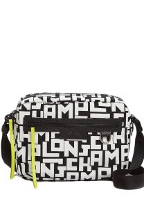 Longchamp LGP Medium Camera Crossbody Bag White
