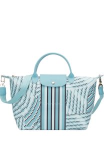 Longchamp Neo Top Handle Crossbody Bag S Aqua Blue