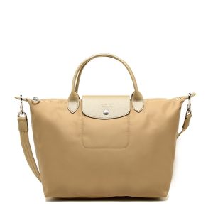 Longchamp Neo Top Handle Crossbody Bag Gold