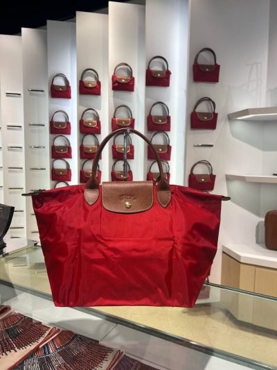 Longchamp Le Pliage Classic/Original Travel Bag Large Red