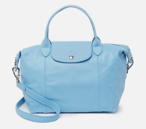 Longchamp Le Cuir Small Blue (Full leather)
