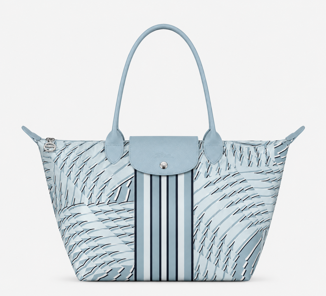 Longchamp Neo Printed Multi Blue L