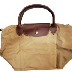 Longchamp Classic / Original Short Handle Beige S