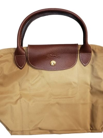 Longchamp Classic / Original Short Handle Beige S