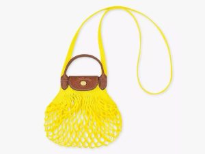 Longchamp Filet XS Lemon