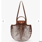 Longchamp Filet L Navy Tobacco