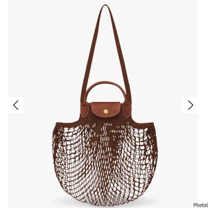 Longchamp Filet L Navy Tobacco