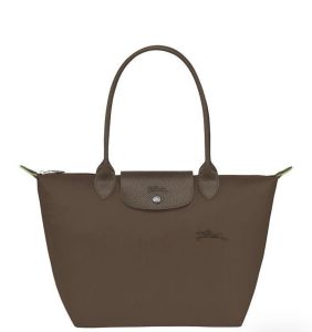 Pre Order Longchamp Le Pliage Green Series Long Handle Terra L