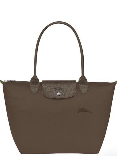 Pre Order Longchamp Le Pliage Green Series Long Handle Terra L