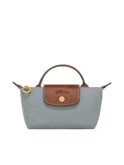 Longchamp Pouch Le Pliage Classic Steel