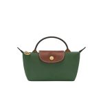 Longchamp Pouch Le Pliage Classic British Green