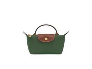 Longchamp Pouch Le Pliage Classic British Green