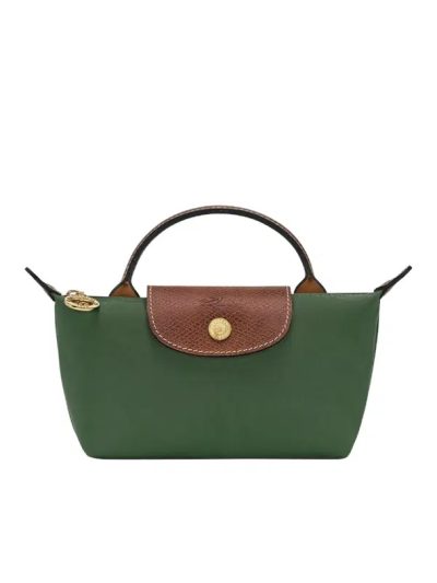 Longchamp Pouch Le Pliage Classic British Green