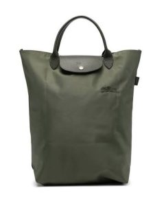 Longchamp Le Pliage Green Medium Tote (Cabas) Forest