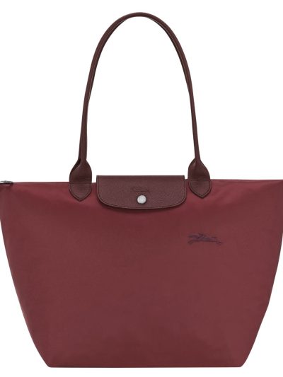 Longchamp Le Pliage Green Series Long Handle Pomegranate M