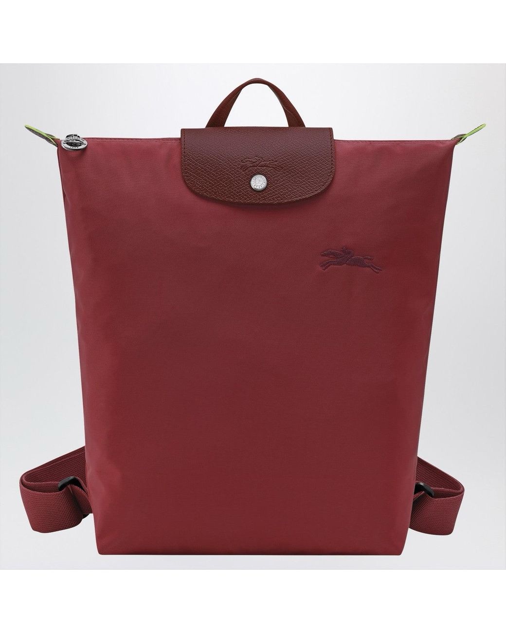 Longchamp Backpack Le Pliage Pomegranate M