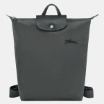 Longchamp Backpack Le Pliage Green M Graphite