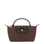 Longchamp Pouch Le Pliage Green Mocha