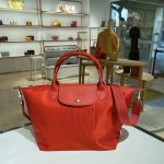 Longchamp Neo Small Top Handle Handbag Red