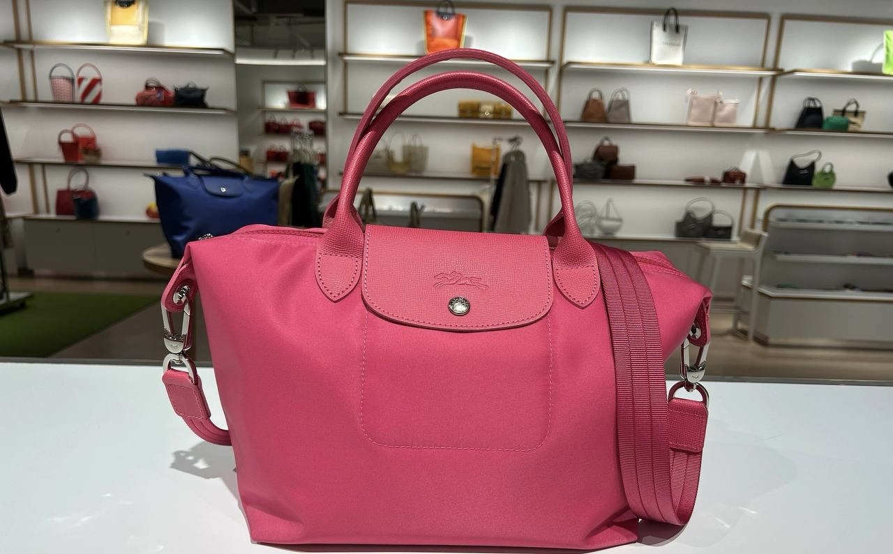 Longchamp Neo Small Top Handle Handbag Pink